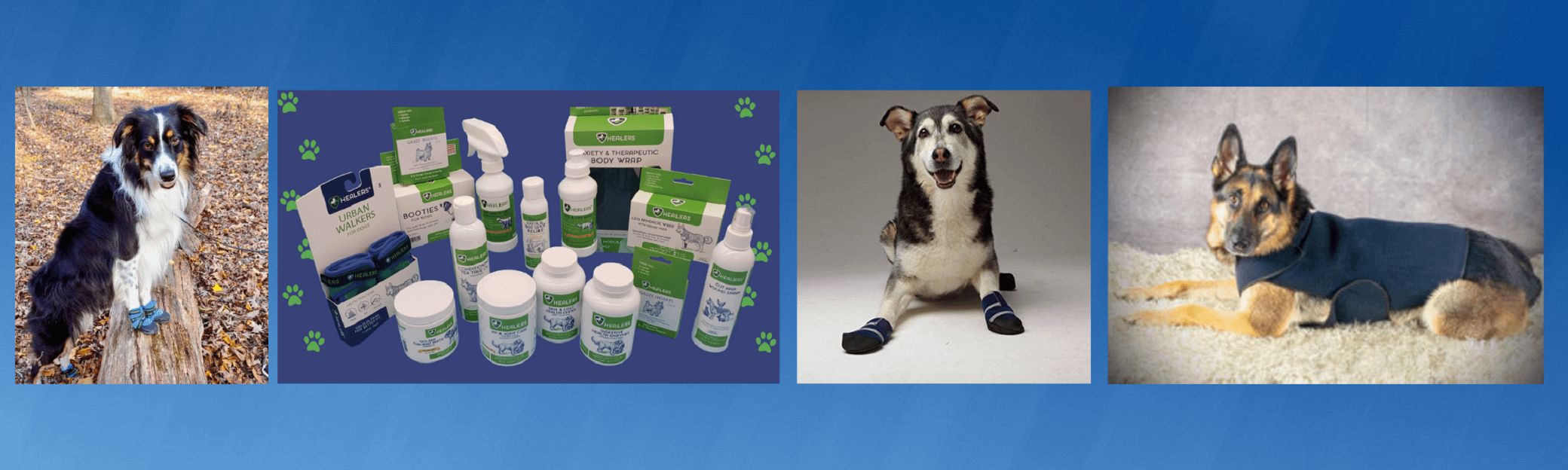 Healer's Petcare Dog Medical Booties – Find Dog Paw Care